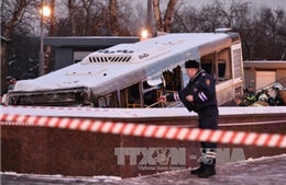 Cảnh sát Nga loại trừ khả năng khủng bố trong vụ xe buýt lao vào người đi bộ